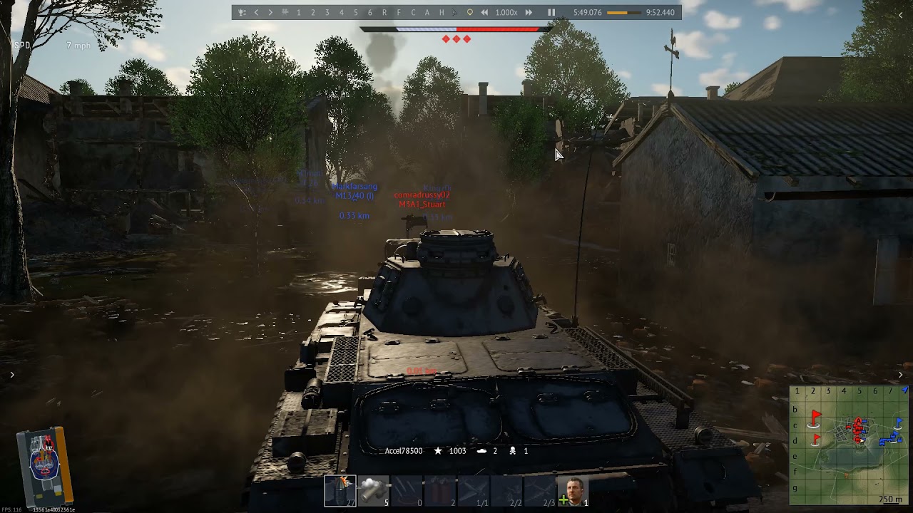 Revenge towards tier 1 american tank
