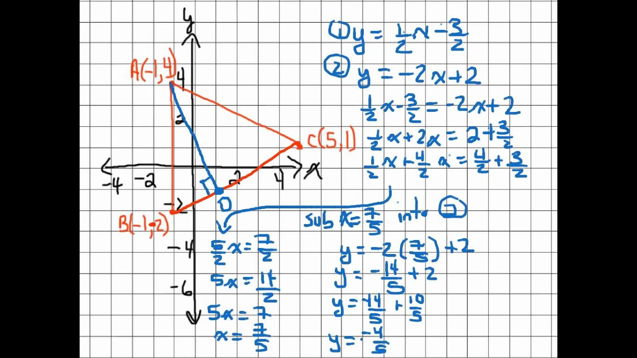 calculating altitude geometry calculating altitude geometry