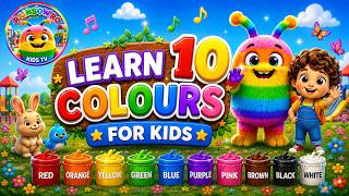 Learn Colors for Kids | Fun Educational Video for Toddlers & Preschoolers