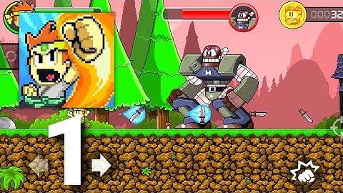 Dan The Man - Level 1-3 Tutorial Gameplay Part 1 (ios Android)