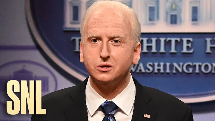 Biden Spider-Man Cold Open - SNL