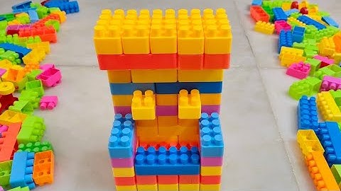 Satisfying DIY Water dispenser ASMR/ Building Blocks/block game/lego blocks #asmr#buildingblocks