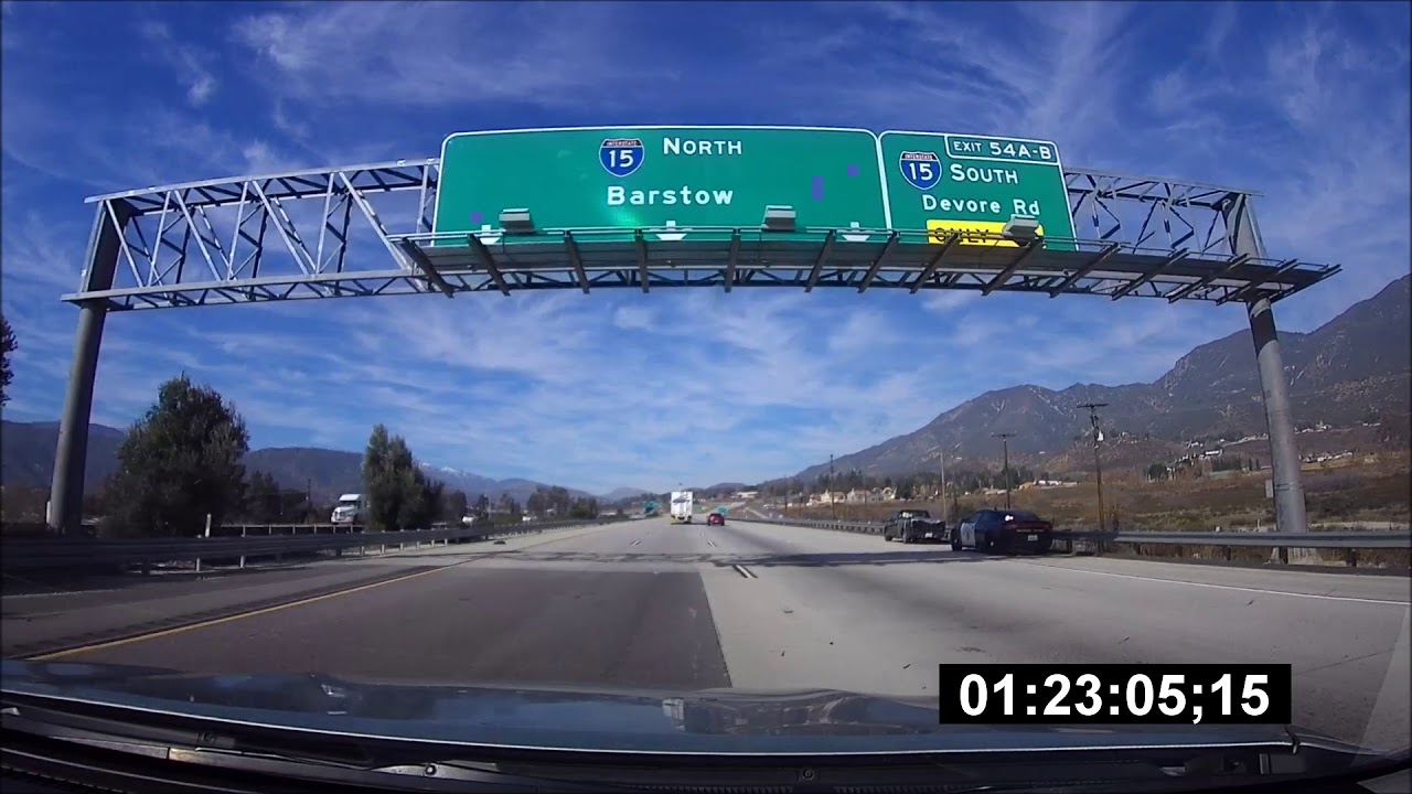 2018 December 17 Temecula to Las Vegas via Barstow Seven Magic