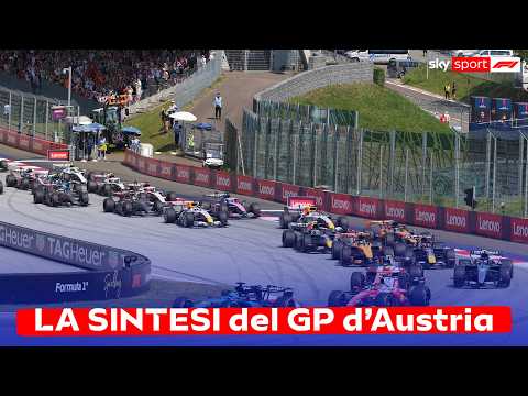 Video F1, GP d'Austria, la sintesi lunga della gara al Red Bull Ring
