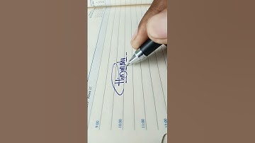 Himanshu ,✍️ stylish signature 😍 Signature specialist handwriting,,# Short video