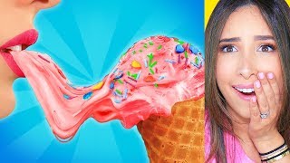 SLIME DE COMIDA - EL VIDEO MAS SATISFACTORIO DEL MUNDO ? ASMR | Mariale