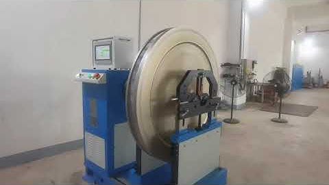 Dynamic Balancing of 2 Meter Blower Impeller Diameter - JP Balancing Machine