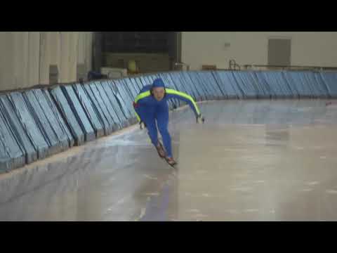 Brian Lewin Nelson - 3000 Meter Speed Skating Time...