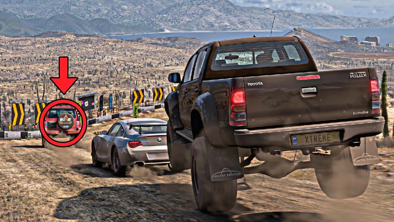 Forza HORIZON 5 HILUX X RALLY.... TERRÃO BRABO DE MAIS...