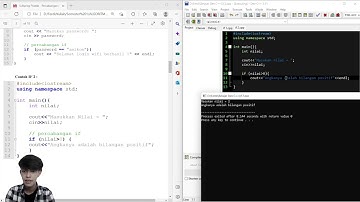 TUGAS PERCABANGAN C++ | UNIVERSITAS AMIKOM YOGYAKARTA