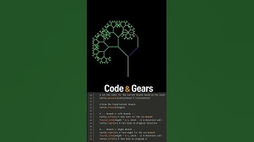 Making a Fractal Tree with Python & Turtle 🌳✨ #coding #uidesignlearning #webdesign