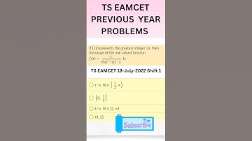 TS EAMCET PREVIOUS  YEAR PROBLEMS #TSEAMCET #tseamcet2024 #tsinter #shorts #maths