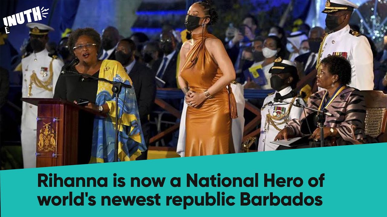 World's Newest Republic Names Rihanna As National Hero, Bestows With Title  "The Right Excellent" - YouTube