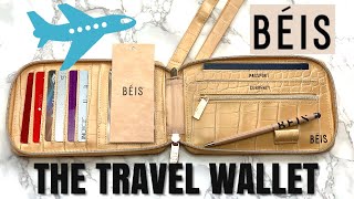 Béis Travel Wallet Review - Safe, Secure & Stylish Passport Crossbody Wallet for Everyday & Travel
