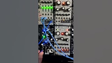 P.O.V. Making anything on a modular synth be like:
