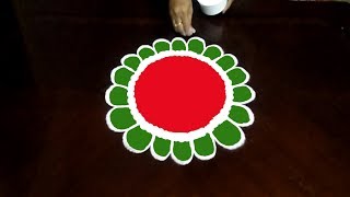Happy New Year 2020 Rangoli design || 2020 New Year Rangoli designs || Rangoli 2020