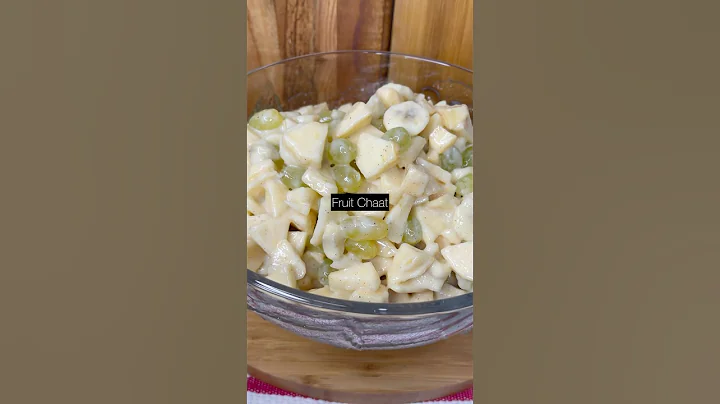 Fruit Chaat Recipe | Healthy & Quick Summer Snack