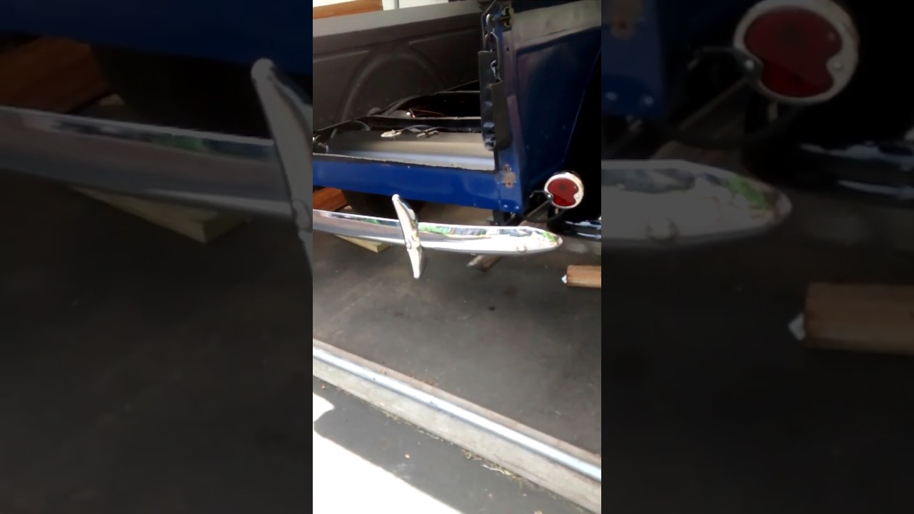 41 ford flathead spark plug wire removal test YouTube