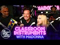 Madonna, Jimmy Fallon and The Roots Sing "Music" (Classroom Instruments) | The Tonight Show