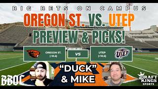 Oregon State vs. UTEP: BEST BETS & Picks!