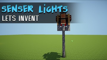 Redstone Block Lamps With Day Night Light Sensor 1.5 Snapshot | Lets Invent #2