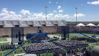 Thunder Bird Entry at Airforce Academy Commencement 2016