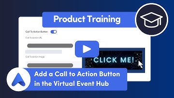 Add a Call to Action Button in the Virtual Event Hub