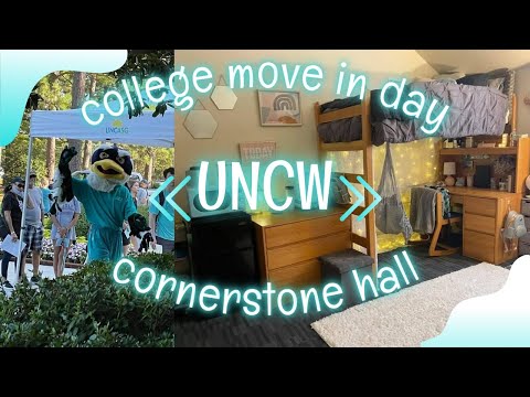 college move in day 2021! UNCW cornerstone hall