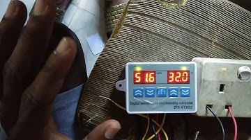 How to program ZFX ST3022 Thermostat and Humidity control