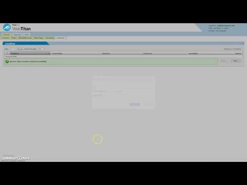 WebTitan Cloud   First Time Login, setting up your locations external IP addresses