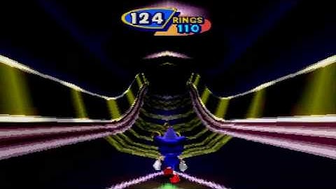 Sonic 3D Blast Gameplay (Sega Saturn Demo Version)