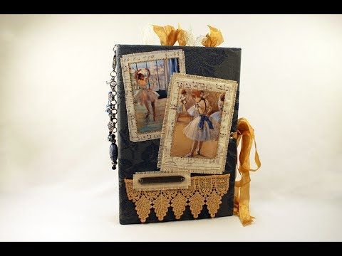 The Ballerinas by Degas - a keepsake junk journal