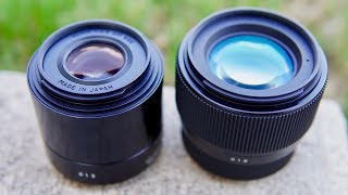 Sigma 56mm F1.4 vs Sigma 60mm F2.8 Lens Comparison