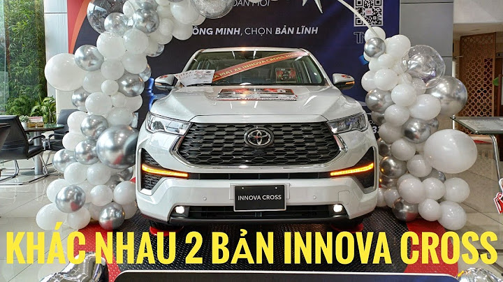 So sánh các phiên bản innova 2023