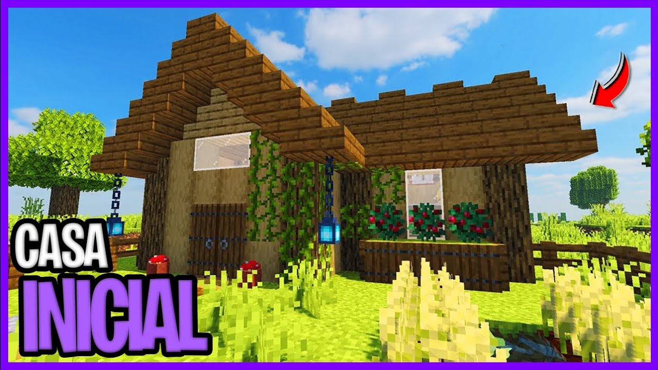 🏡 Minecraft Tutorial  Casa INICIAL [ Completa ] ⚒️ 