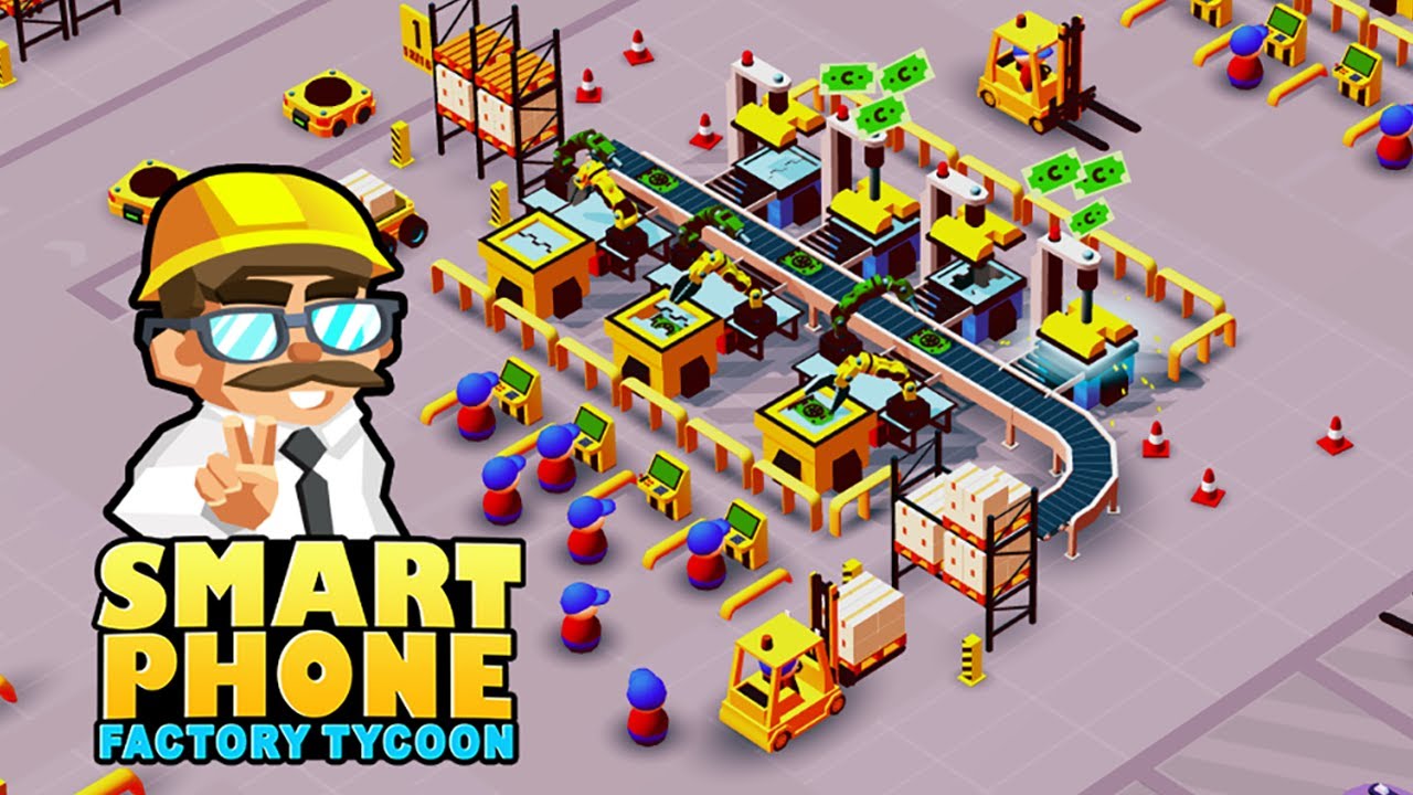 Smartphone Factory Tycoon MOD APK cover