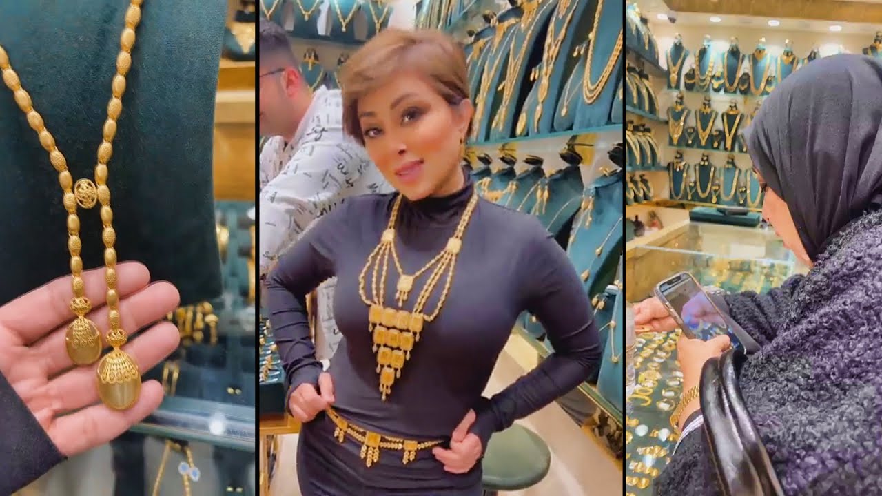ابرار الكويتية في سوق الذهب مع أمها تشتري لها طقم ذهب 🙈