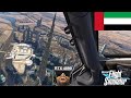PMDG 737 Dubai Approach in VR | Microsoft Flight Simulator