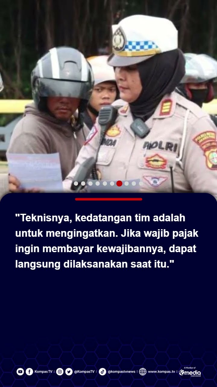 Polri Kaji Kebijakan Baru: Didatangi Rumah Warga yang Tidak Bayar Pajak Kendaraan #pajakkendaraan