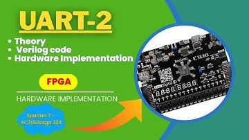 UART Protocol - Part 2 | Verilog Code & Hardware Implementation on FPGA | UART Communication