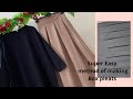 How to make box pleats/ Box Pleats Tutorial/ Stitchin Time Creations