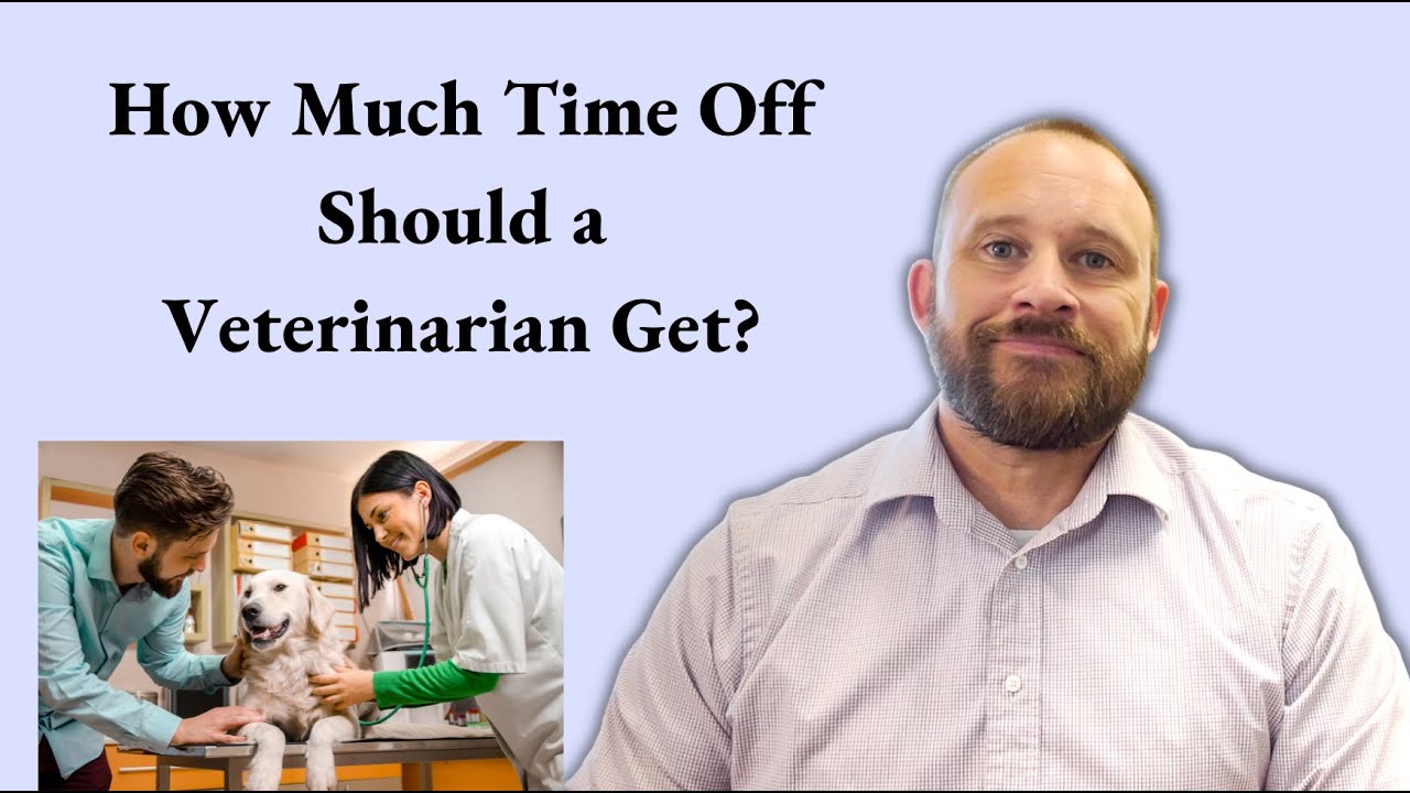 How Much Time Off Should a Veterinarian Get? YouTube