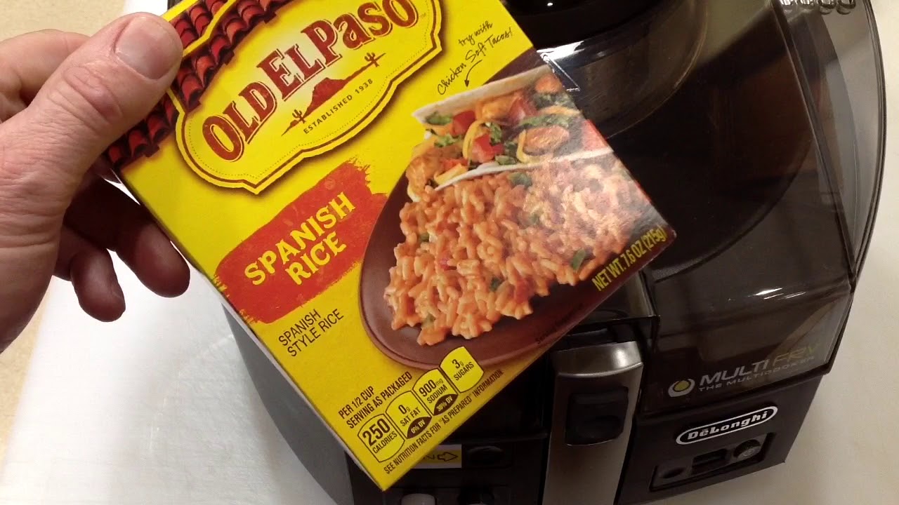 Spanish Spicy Rice! On The Air Fryer YouTube