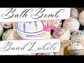 Bath Bomb Labels | How to package Bath Bombs