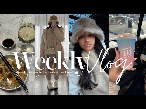 weekly vlog! stressed + new opportunities + shop with me + home normalcy & more! allyiahsface vlogs