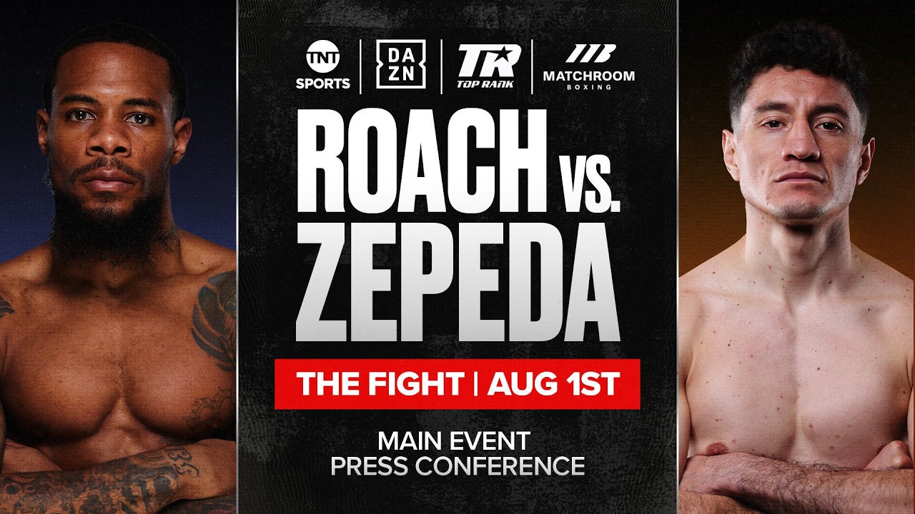 Lamont Roach Jr. vs William Zepeda Press Conference Live Stream