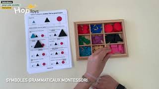 Symboles grammaticaux Montessori