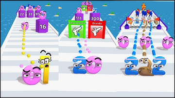 Merge Number Run Max Level Gameplay Android iOS - Gameplay Walkthrough. Level 30 - 41.