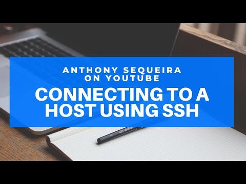 Connecting to a Host using SSH