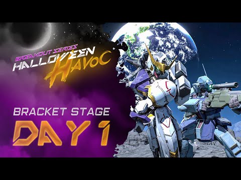Breakout Series Halloween Havoc | Day 1 Bracket Stage | Gundam Evolution